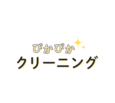 ぴかぴかクリーニング